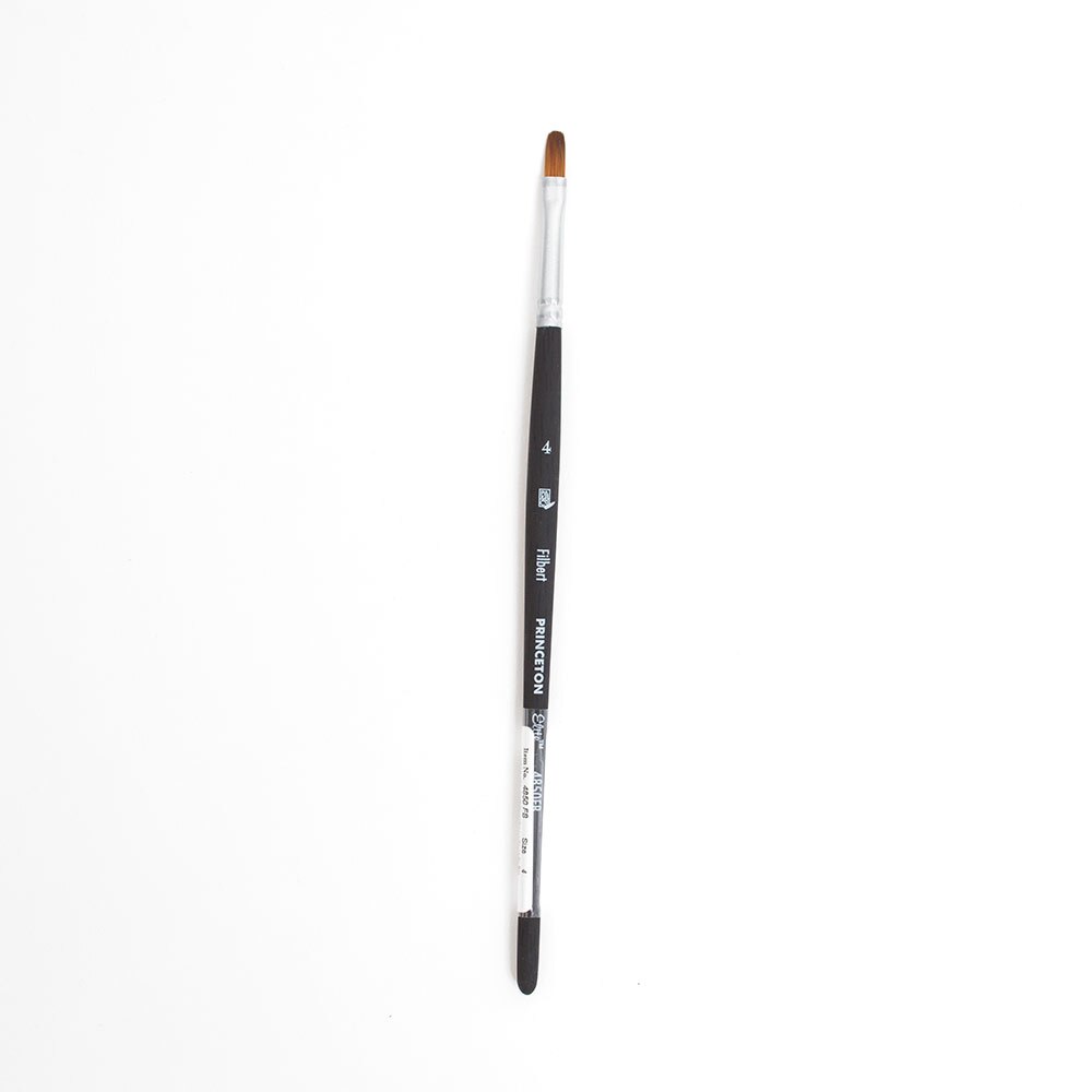 Princeton, Brushes, Art & School, Elite, Synthetic, Kolinsky Sable, Watercolor, 105319, Filbert, 4